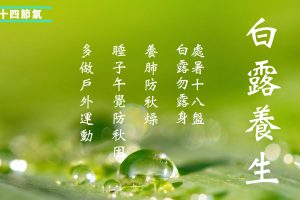 二十四節氣白露養生注意重點