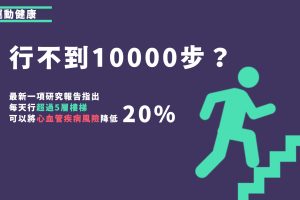 每日行5層樓梯可以保護心臟健康